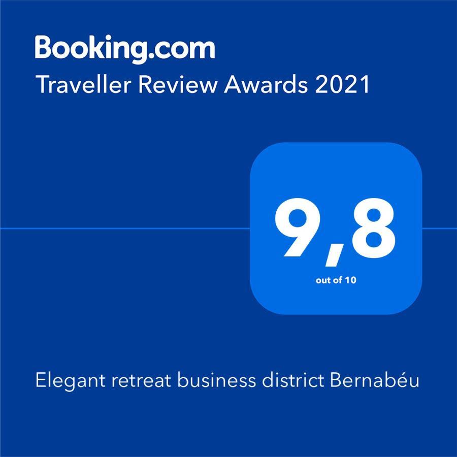 Elegant Retreat Business District Bernabeu Appartement Madrid Buitenkant foto